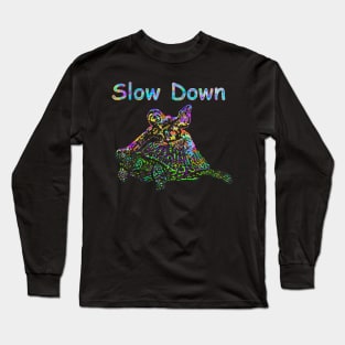 Sloth and Turtle Slow Down Long Sleeve T-Shirt